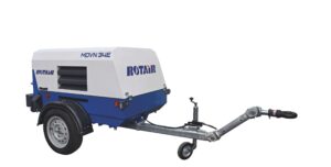 MDVN 34E Elektrische mobiele compressor aanhanger